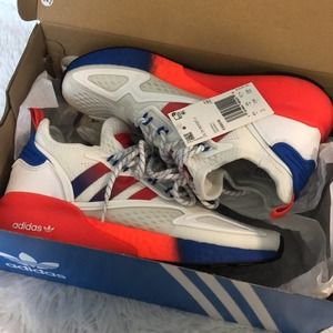 Adidas Boost NEW IN BOX Red White & Blue